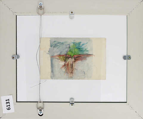 Чехонин Сергей Васильевич. Женский портрет в стиле «модерн» (на оборотной стороне «Ангел»)